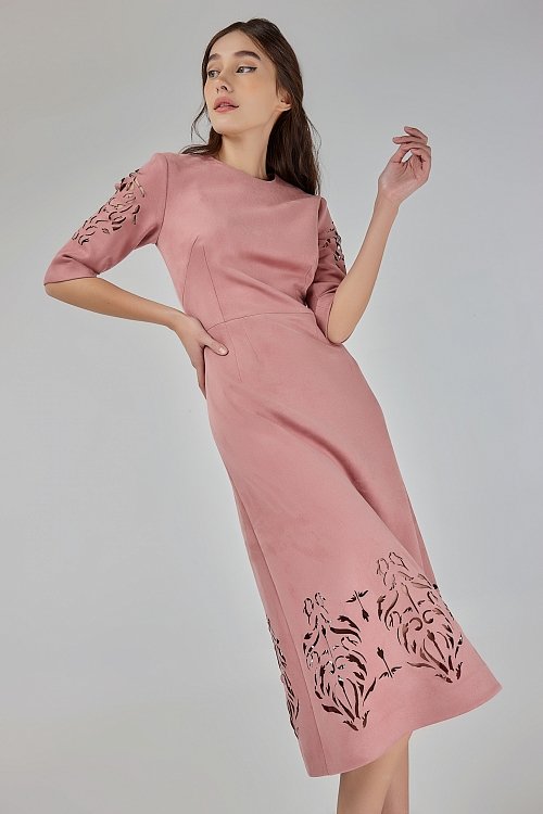 Платье Classik Perfo Pink